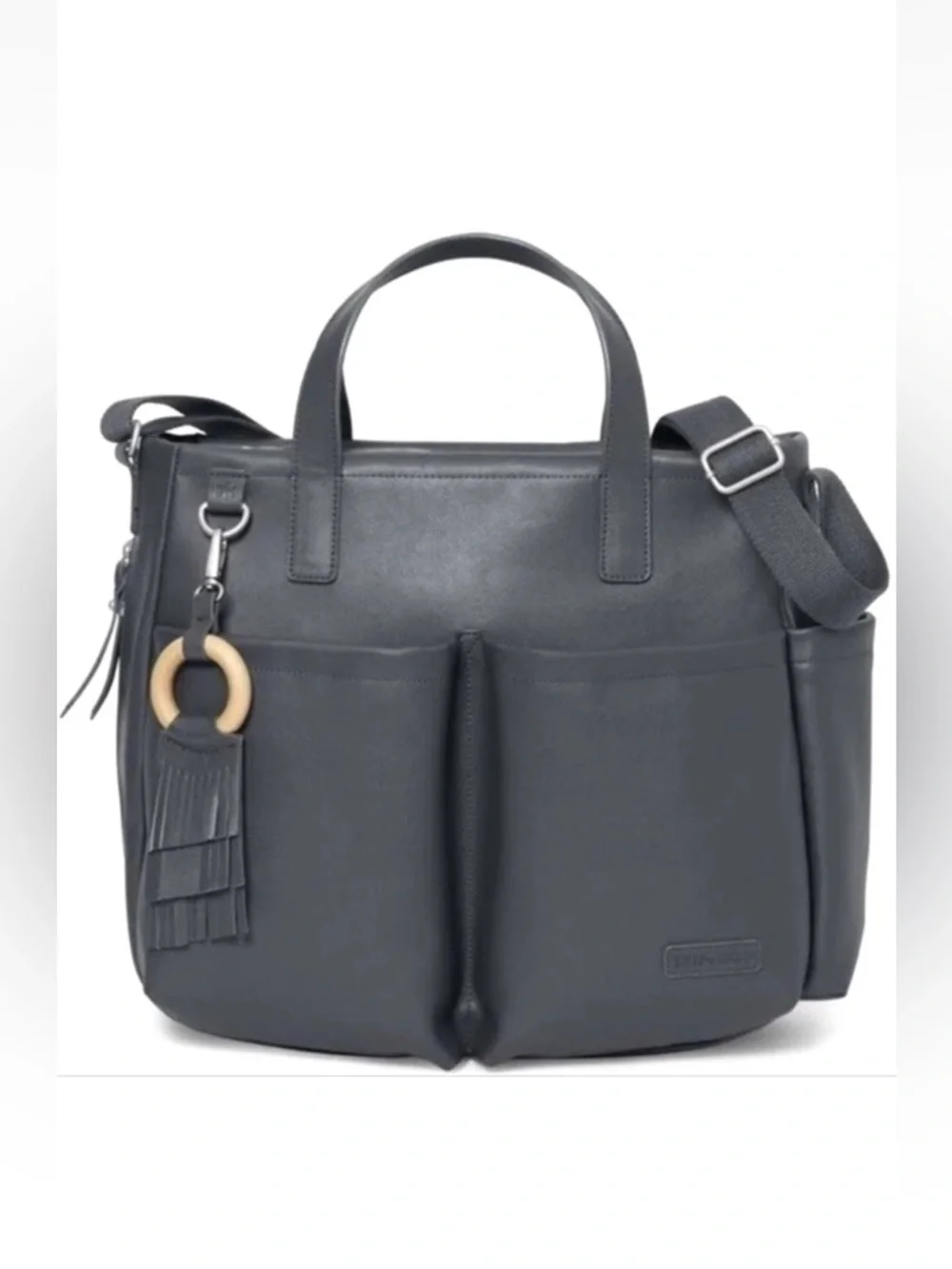 Skip Hop | Greenwich Simply Chic Diaper Bag Smoke Tote Changing Bag
